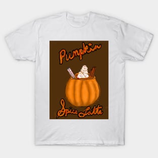 Pumpkin Spice Latte T-Shirt